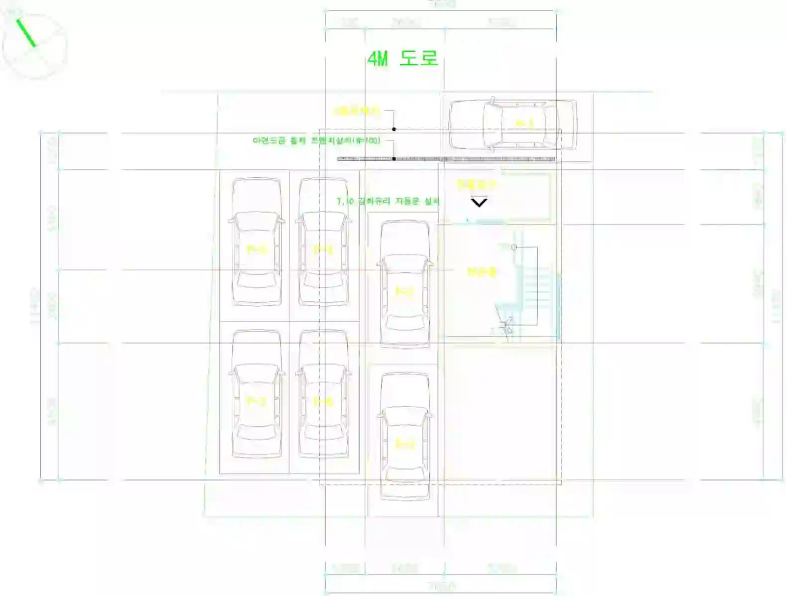 랜드파크빌 배치도 이미지